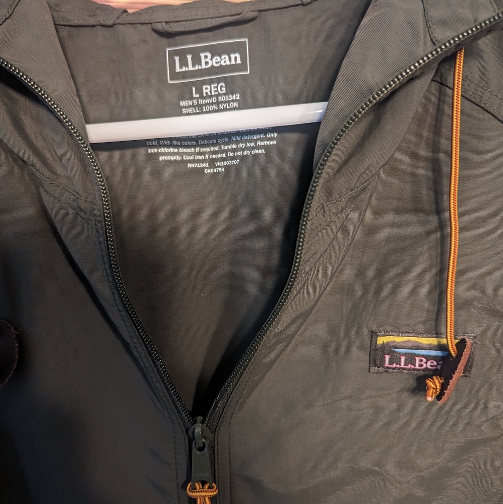LL Bean men's large jacket